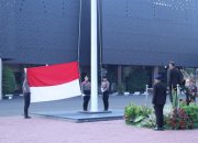 Semangat “Indonesia Berdaulat, Adil, dan Makmur” saat Upacara HUT ke-81 RI di Polda Banten