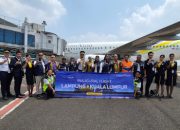 Transnusa Resmikan Penerbangan Perdana Jakarta-Lampung dan Lampung-Kuala Lumpur