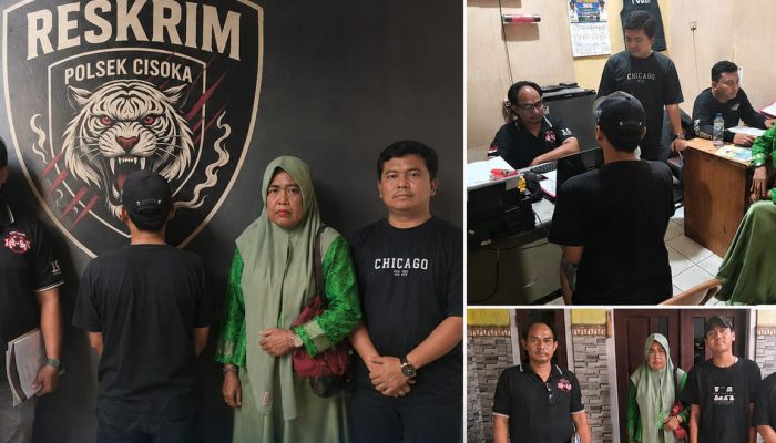 Reskrim Polsek Cisoka Amankan Pria Aduan Masyarakat