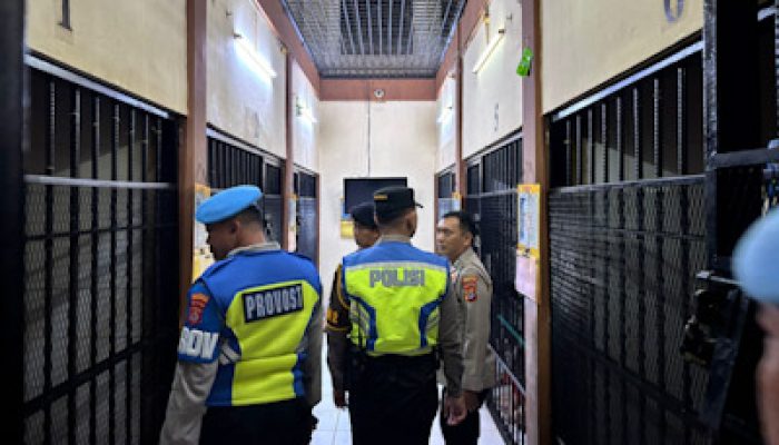 Sipropam Pastikan Tahanan Aman, Rutan Tetap Terkendali