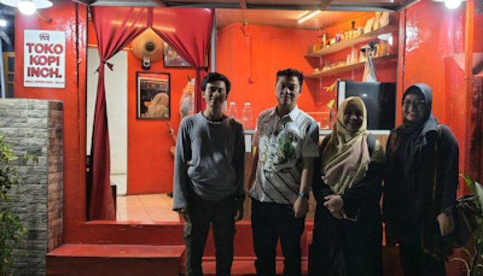 UIA Bahas Rencana Kerja Sama dengan TDA Muda di Toko Kopi Inch