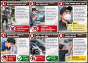 Polresta Tangerang Imbau Warga Pakai Masker, Waspada Abu Vulkanik Anak Krakatau