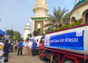 Aetra Tangerang Salurkan Bantuan Air Bersih untuk Mendukung Haul Tuan Syekh Abdul Qodir Al Jaelani di Cilongok