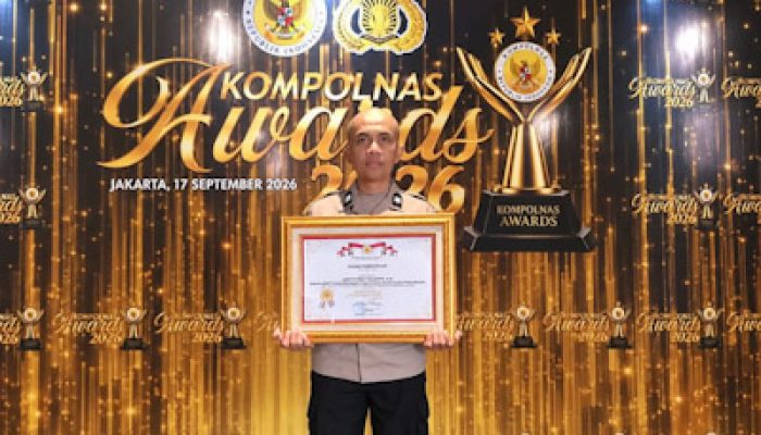 Aiptu Eko Yulianto Raih Juara 2 Inovasi Bank Sampah di Kompolnas Award