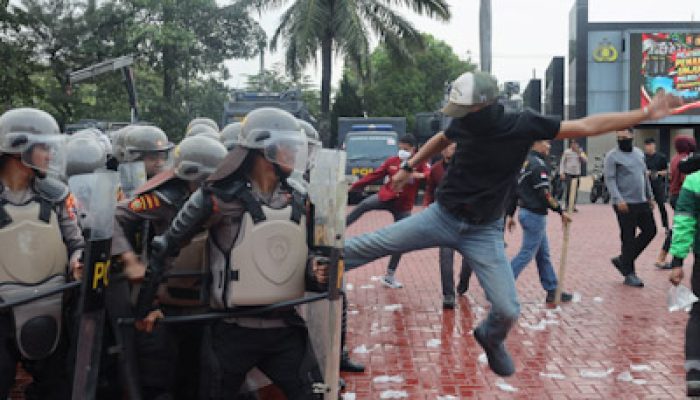 Polda Banten Lakukan Simulasi Pelayanan Penyampaian Aspirasi
