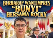Berharap Wantimpres “Bunyi” Bersama Rocky