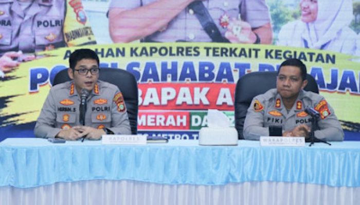 Cegah Pelajar Ikut Aksi Massa, Polres Metro Tangerang Kota Perkuat Program Bapak Asuh