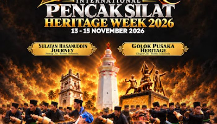 Banten International Pencak Silat Heritage Week 2026 di Cilegon Digelar