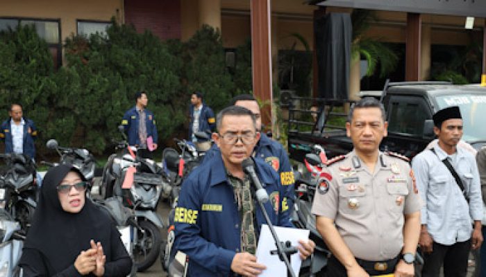 Ditreskrimum Polda Banten Bongkar Tiga Kasus Kejahatan Kendaraan