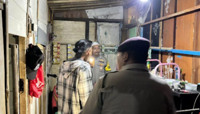 Tekan Peredaran Obat Daftar G, Polsek Mauk Gelar Razia Warung